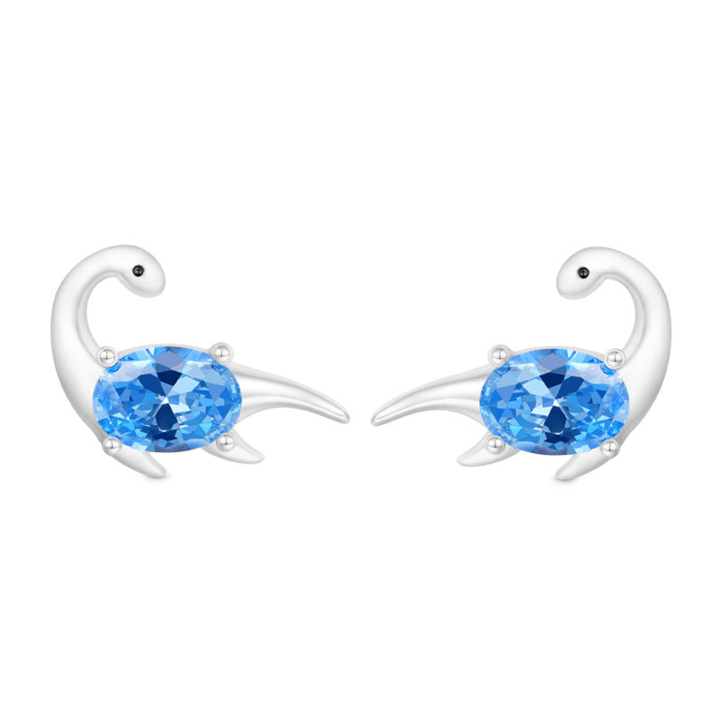 Plesiosaurs Stud Earrings image number 0