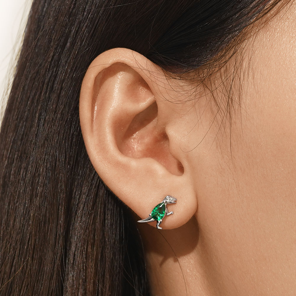 Tyrannosaurus Rex Stud Earrings image number 4