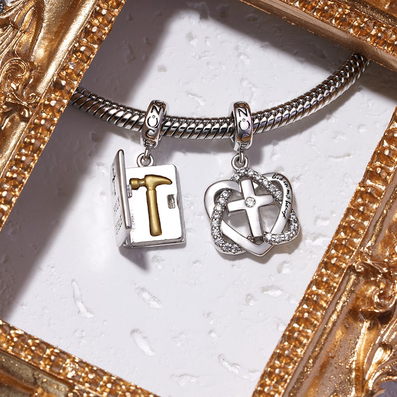 HOLY BIBLE Book Pendant image number 4