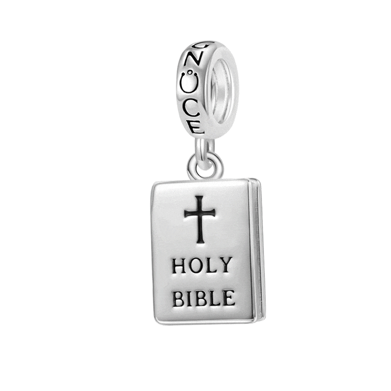 HOLY BIBLE Book Pendant image number 0