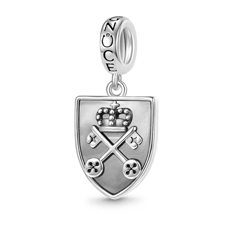 Engravable Shield Pendant image number 0