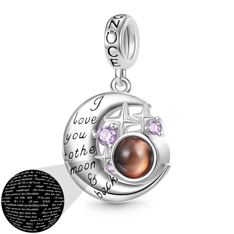 Projection "I Love You" Pendant image number 0