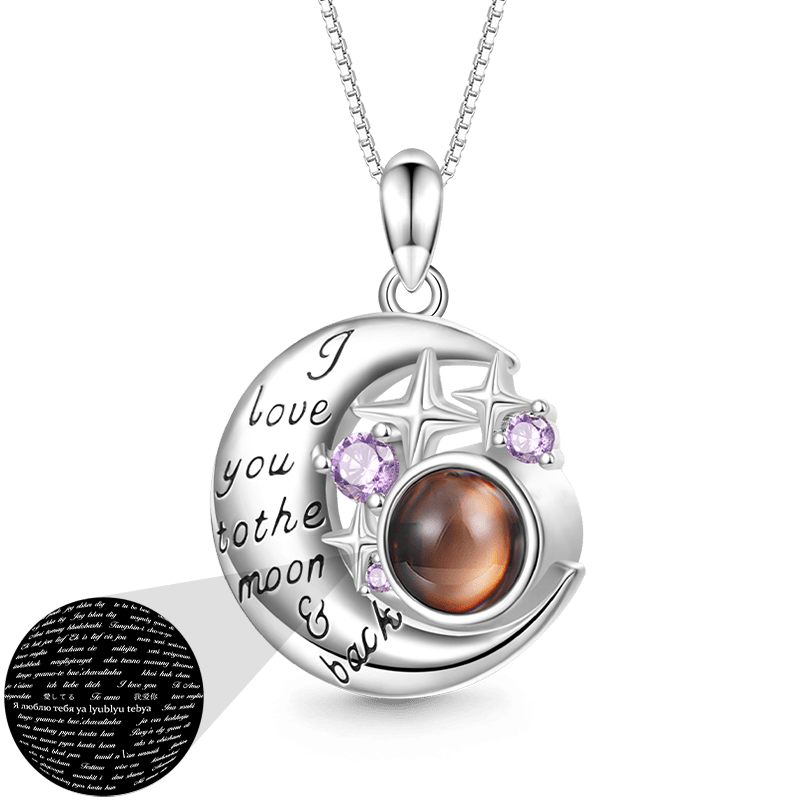 Projection "I Love You" Necklace image number 0