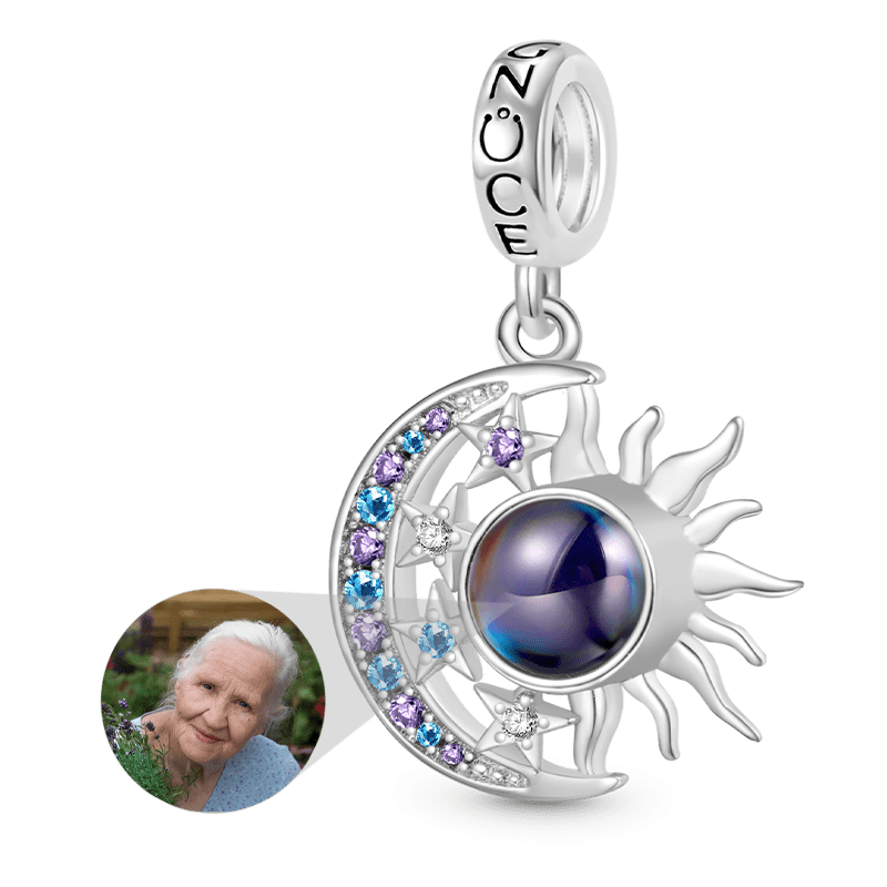Moon Sun Photo Pendant image number 0