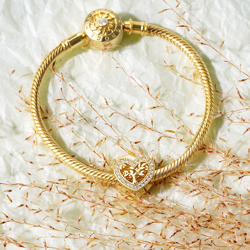 Family Tree Heart Charm image number 2