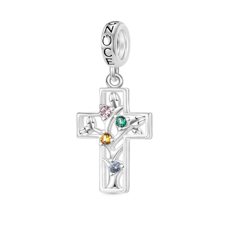 Cross Tree Of Life Pendant image number 0