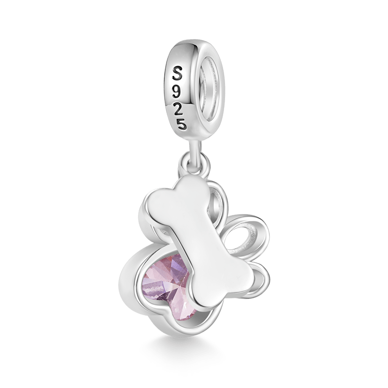 Engravable Pet Bone Pendant image number 1