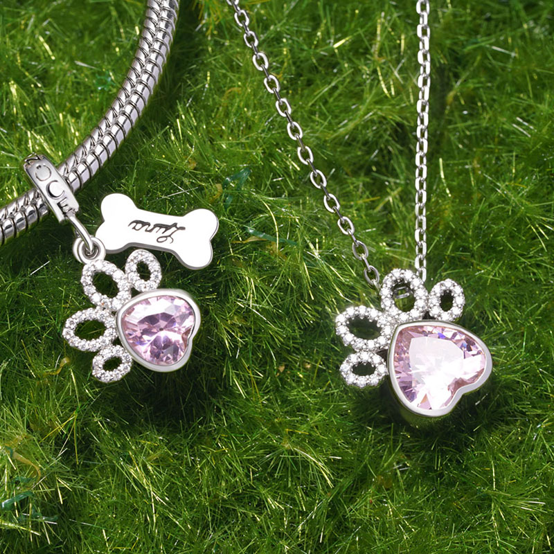 Engravable Pet Bone Pendant image number 3