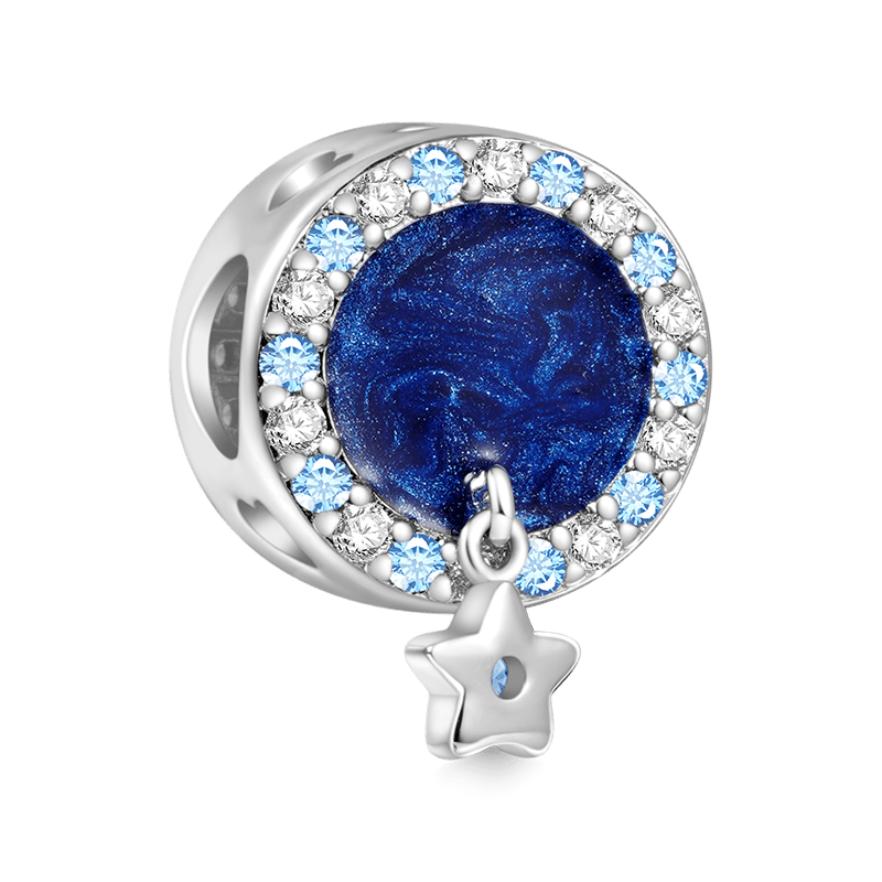 Blue Night Sky Charm image number 1