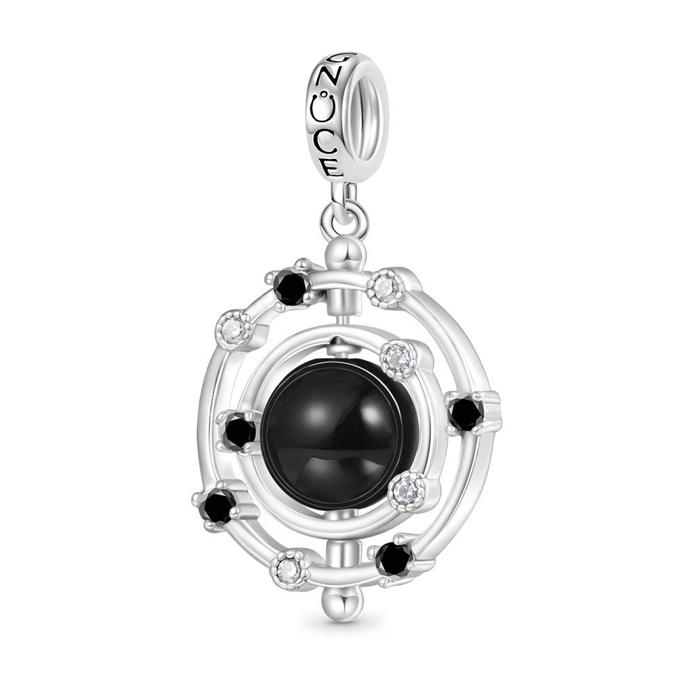 Rotatable Black Onyx Pendant image number 0