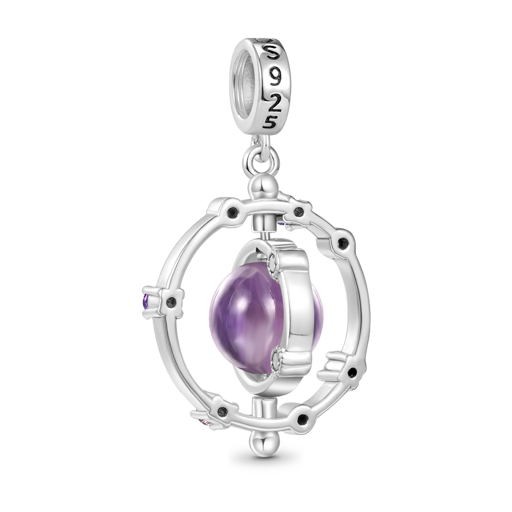 Amethyst Galaxy Pendant image number 1