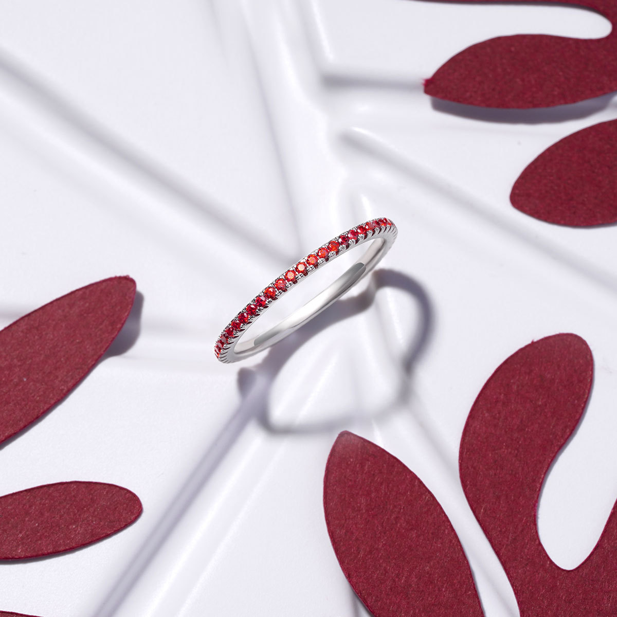 Simple Birthstone Ring image number 2