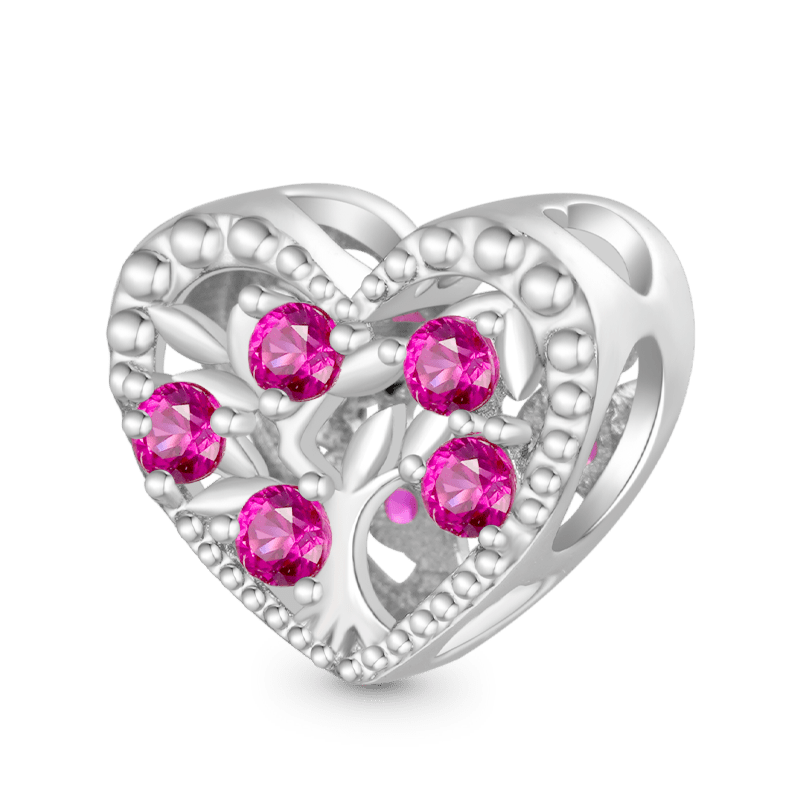 Tree of Life Heart Charm image number 1