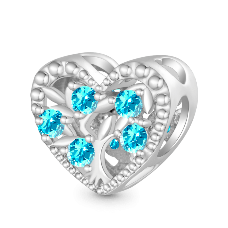 Tree of Life Heart Charm image number 0