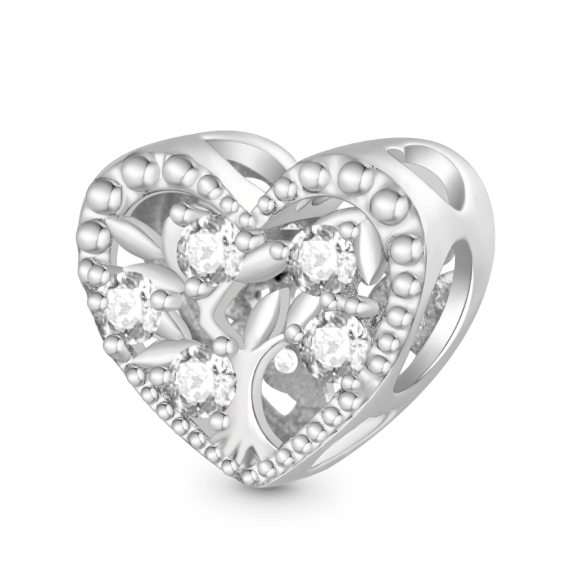 Tree of Life Heart Charm image number 0
