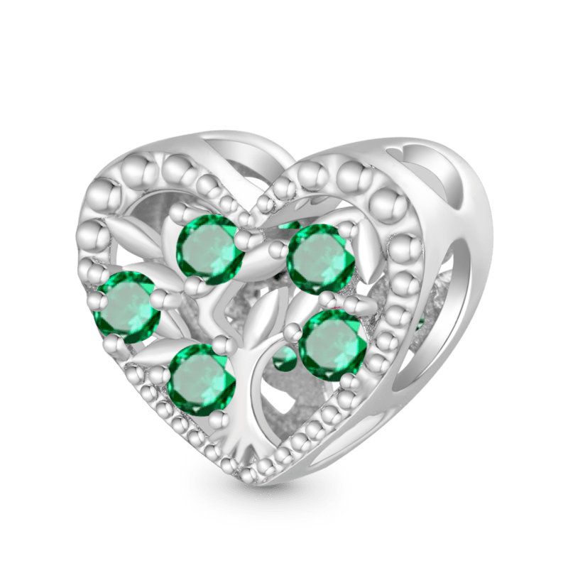 Tree of Life Heart Charm image number 0