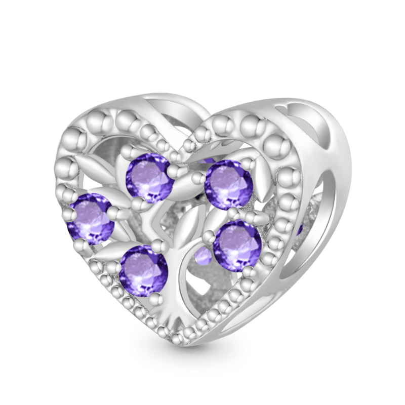 Tree of Life Heart Charm image number 0
