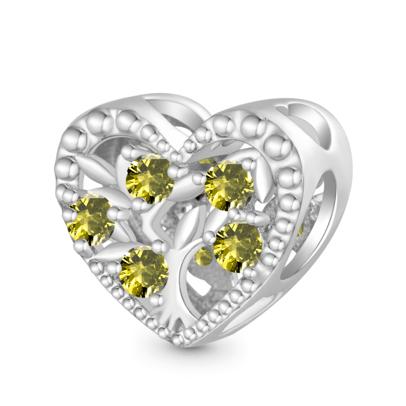 Tree of Life Heart Charm image number 0