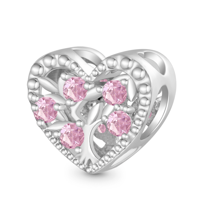 Tree of Life Heart Charm image number 0