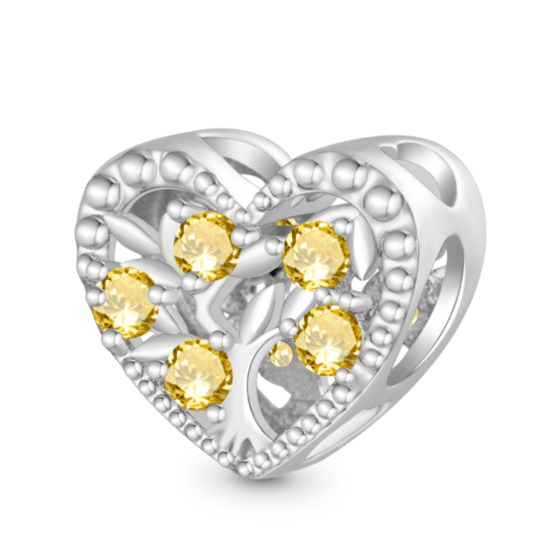 Tree of Life Heart Charm image number 0
