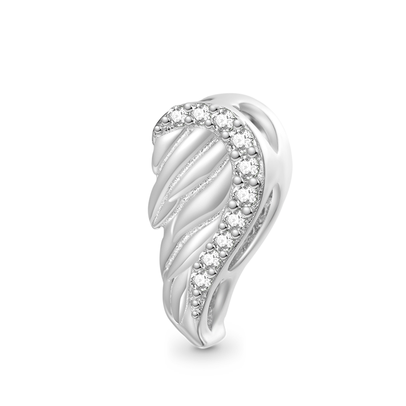 Angel Wings Personalized Charm image number 0