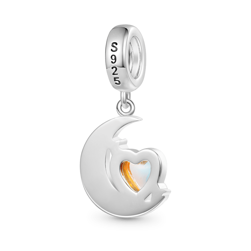 Heart Moon Pendant image number 1