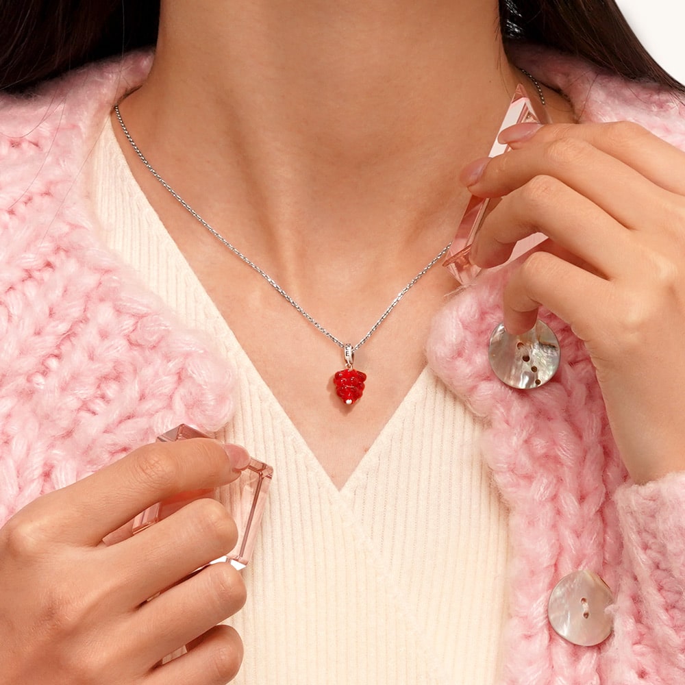 Red Raspberry Pendant image number 4