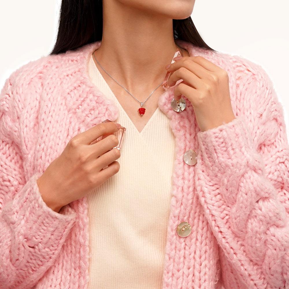 Red Raspberry Pendant image number 3