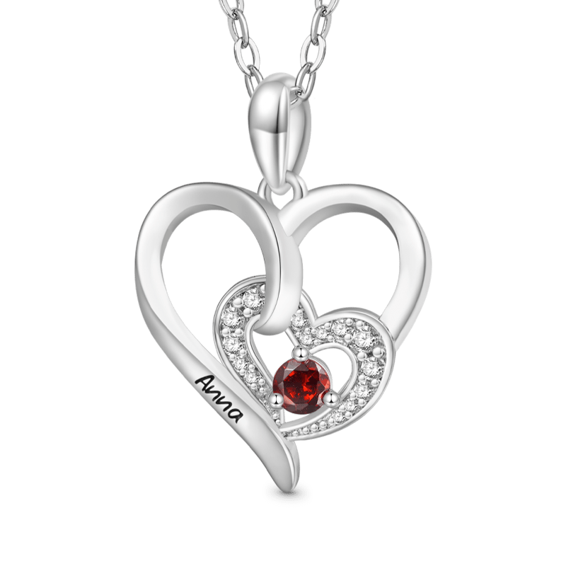 Double Love Necklace image number 2