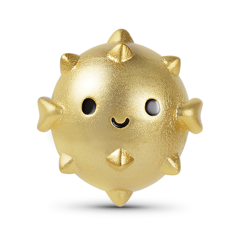 Balloon Fish Charm image number 0