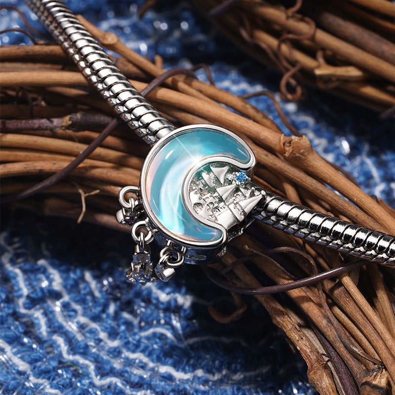 Blue Moon Castle Charm image number 2