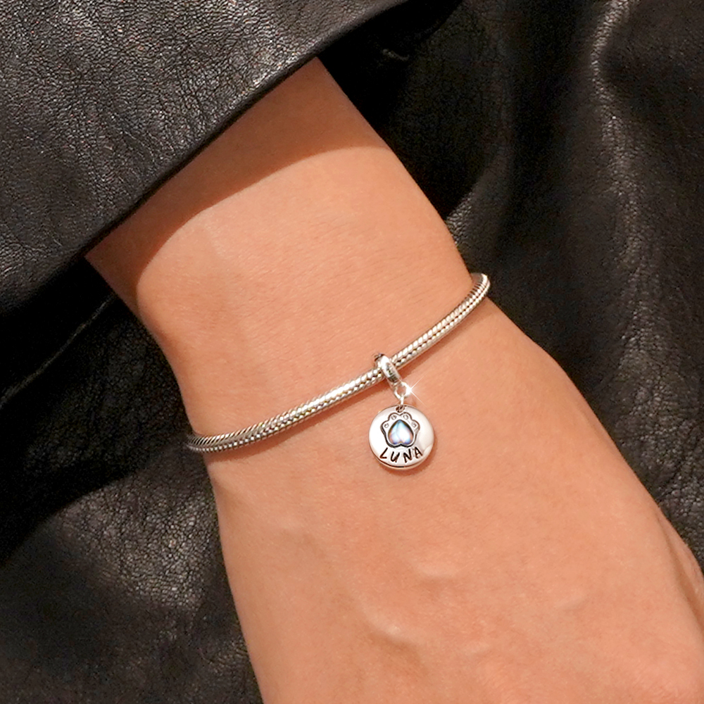 Moonstone Pet Paws Pendant image number 6