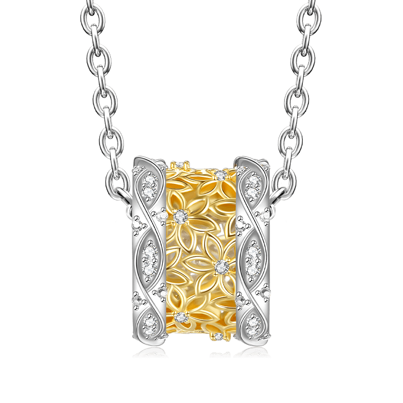 Flower Gems Necklace image number 1