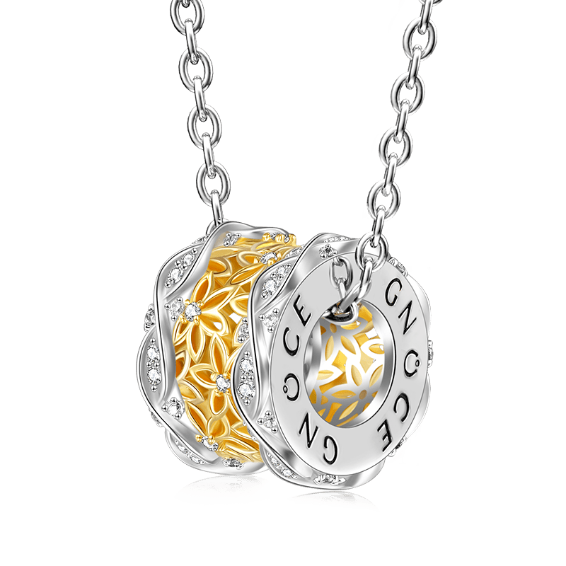 Flower Gems Necklace image number 0