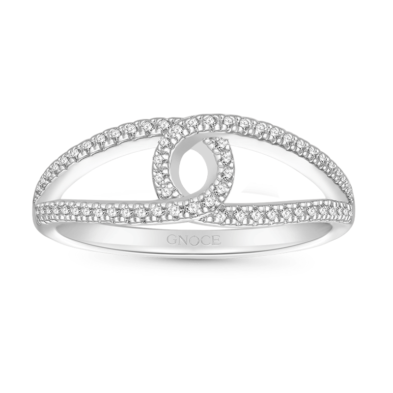 Diamond Accent Infinity Ring image number 0