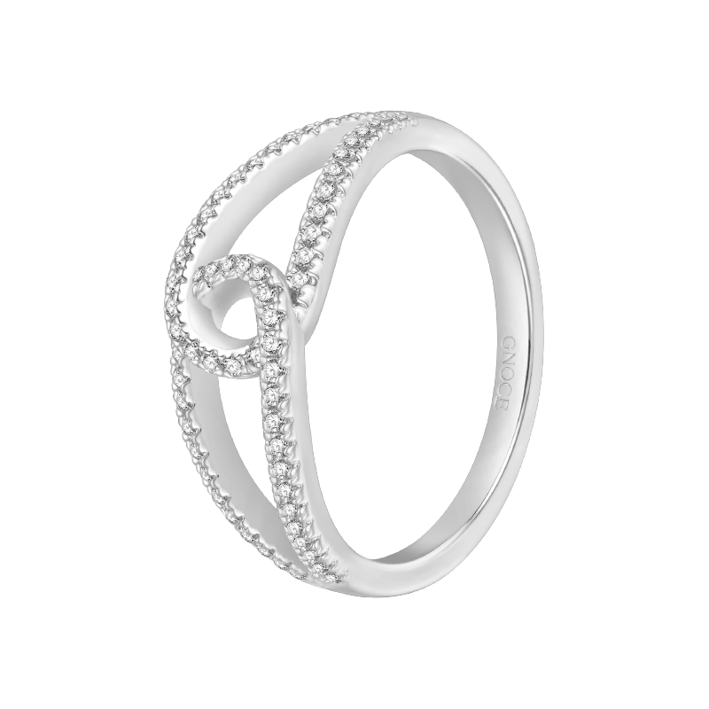 Diamond Accent Infinity Ring image number 1