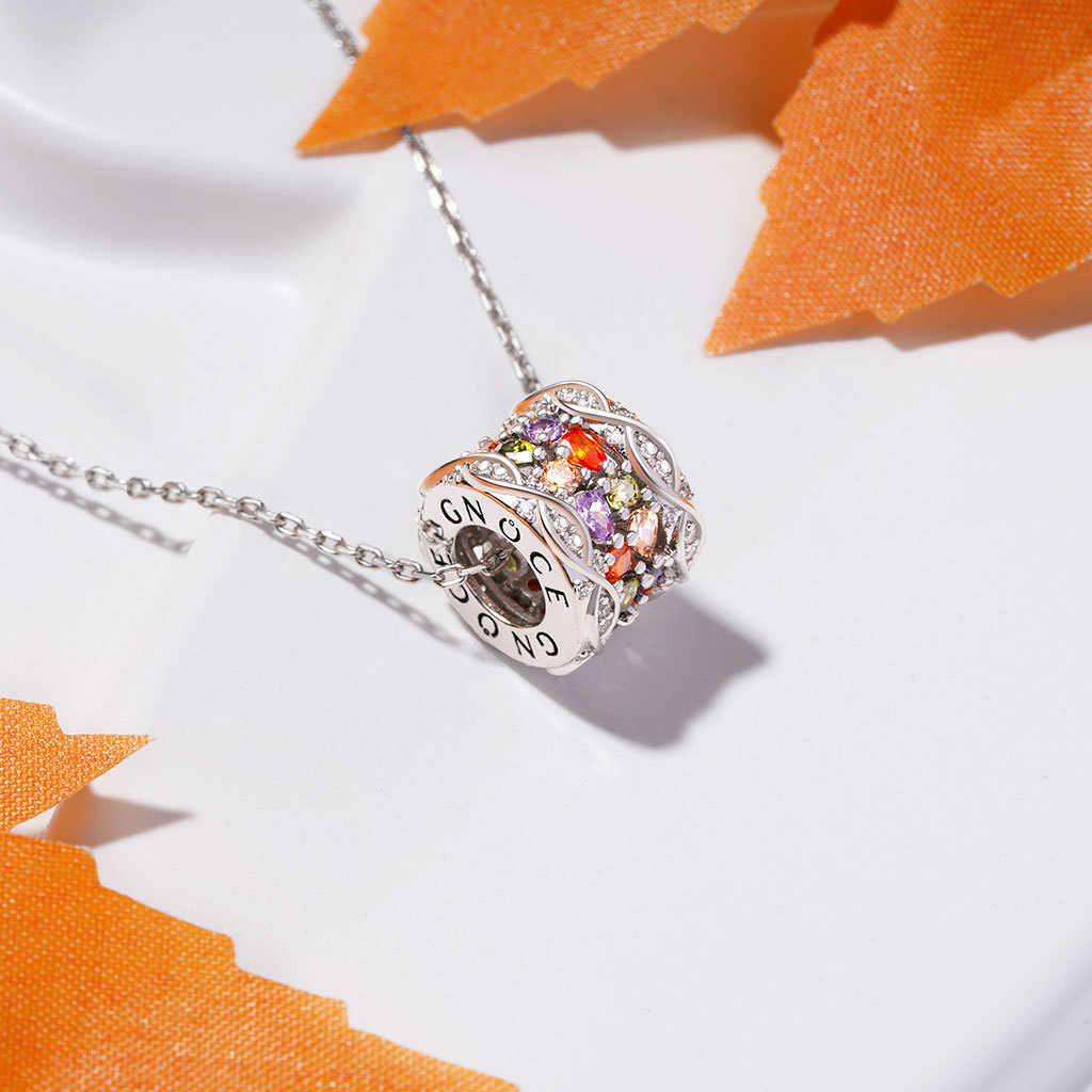 Colorful Gemstone Necklace image number 2