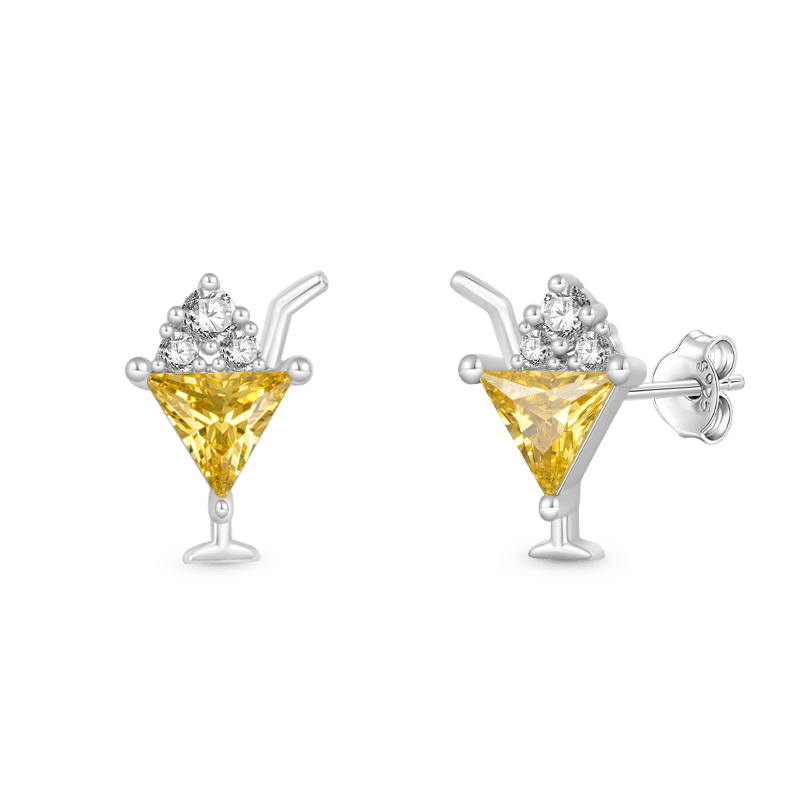 Cocktail Stud Earrings image number 1