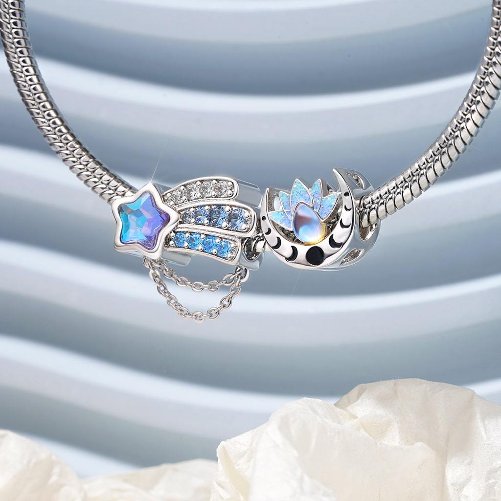 Aqua Blue Starfish Charm image number 2