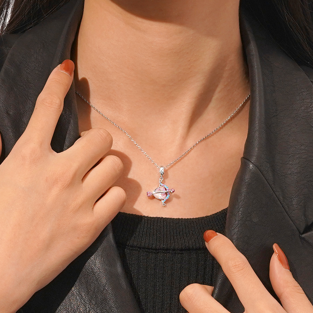 Cupid's Arrow Heart Pendant image number 4