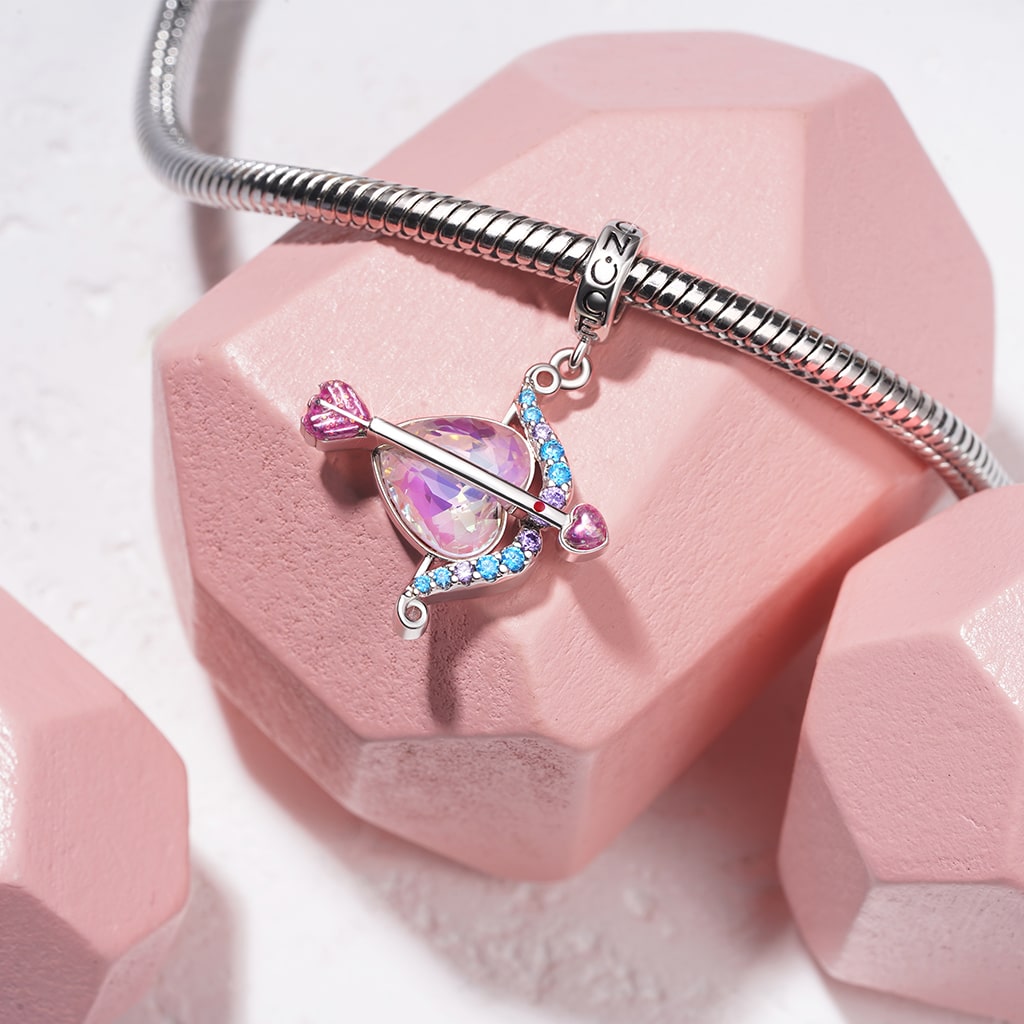 Cupid's Arrow Heart Pendant image number 2