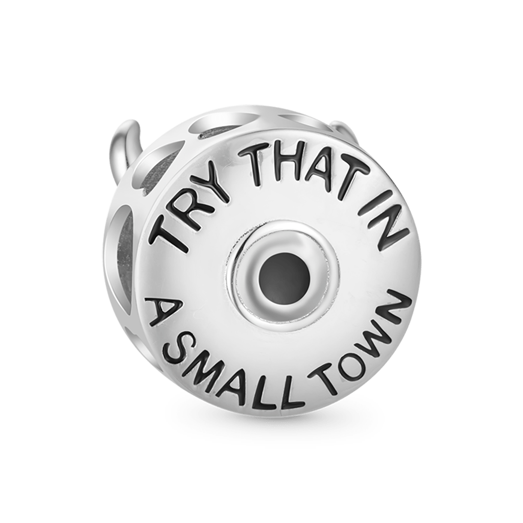 Cattle Skull Record Charm image number 1