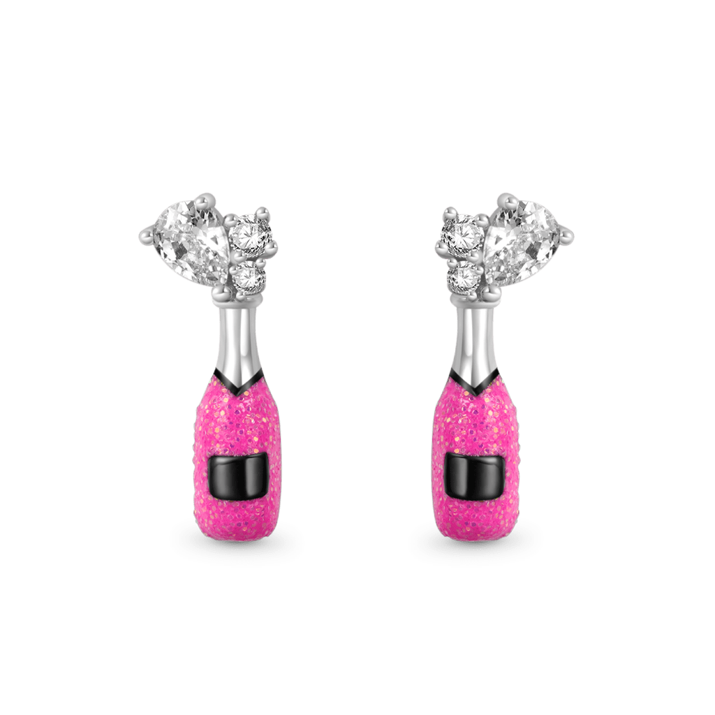 Champagne Stud Earrings image number 0