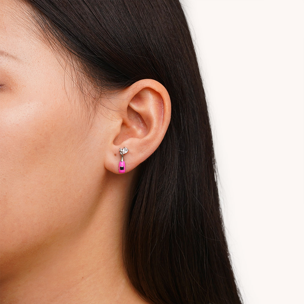 Champagne Stud Earrings image number 2