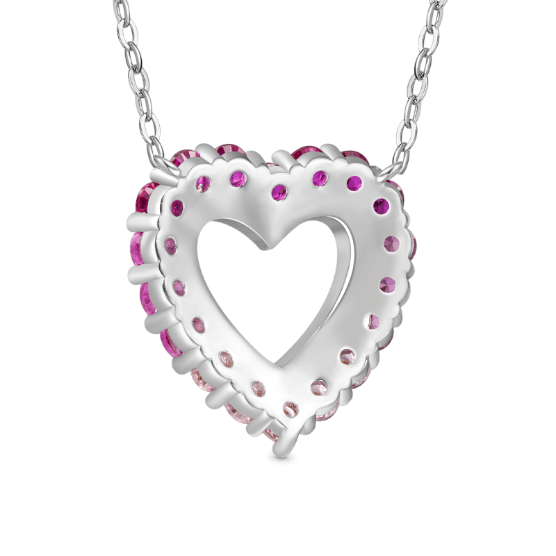 Heart Gradient Necklace image number 1