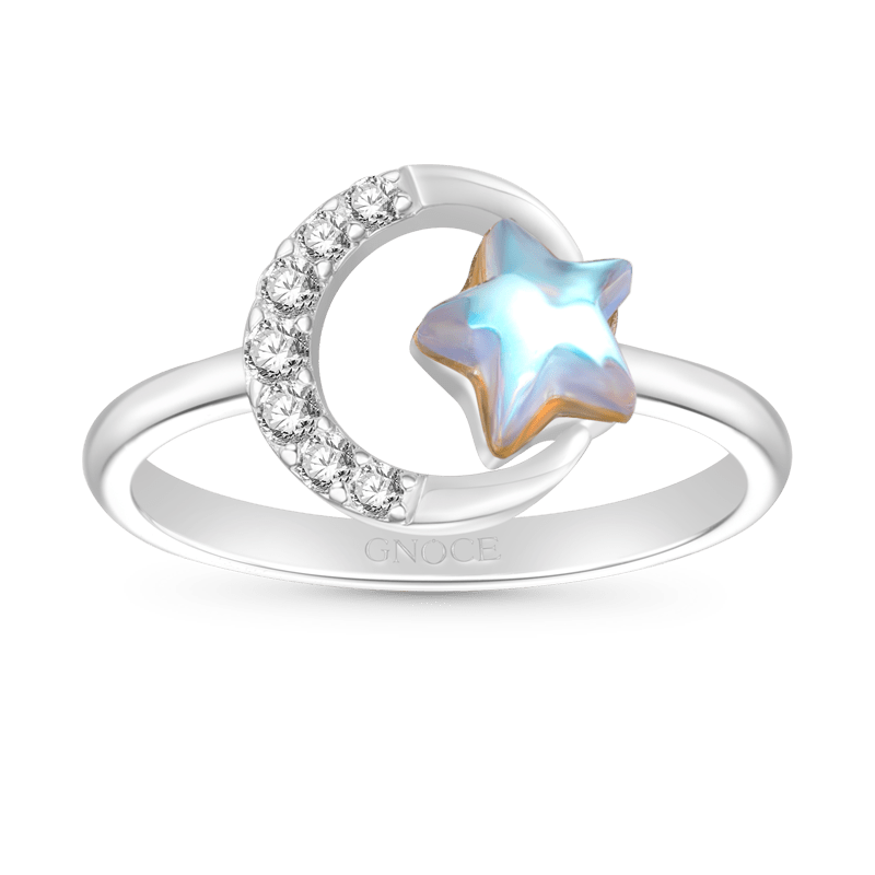 Star And Moon Ring image number 0