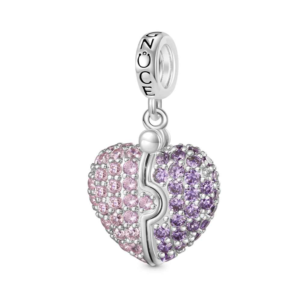 Heart Locket Glow-in-the-Dark Pendant image number 1