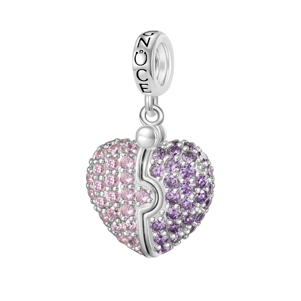 Heart Locket Glow-in-the-Dark Pendant image number 0