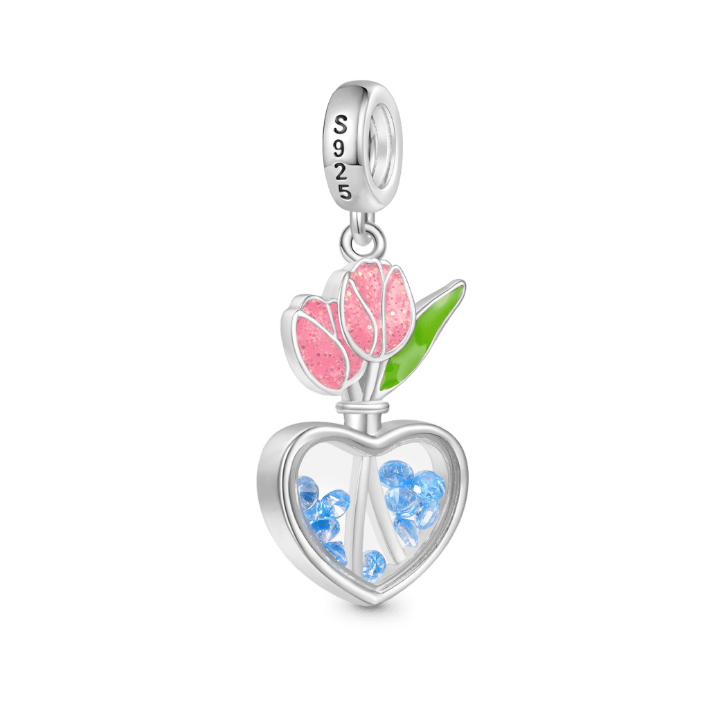 Tulip Heart Pendant image number 1