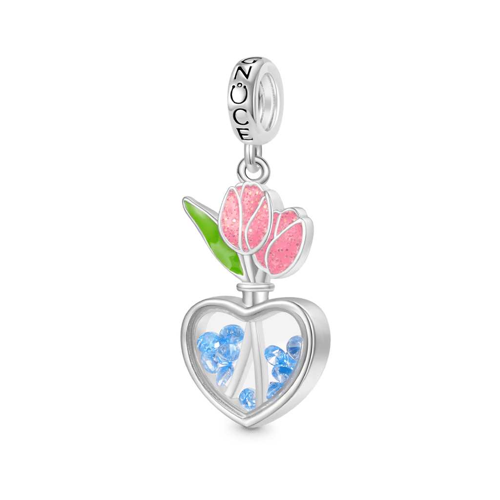 Tulip Heart Pendant image number 0